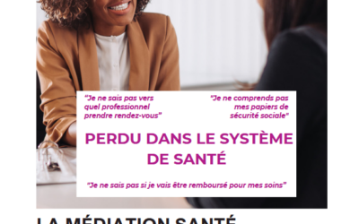 Médiatrice Santé chaque mercredi matin